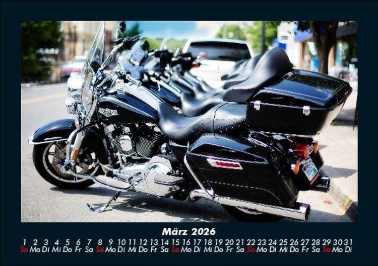 Produktbild: Motorr&auml;der 2026 Fotokalender DIN A5