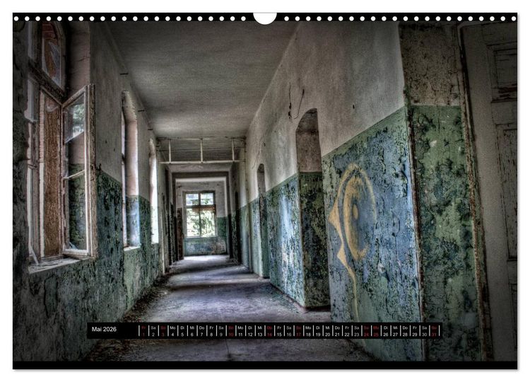 Produktbild: Lost Places, Vergessene Orte / AT-Version (Wandkalender 2026 DIN A3 quer), CALVENDO Monatskalender