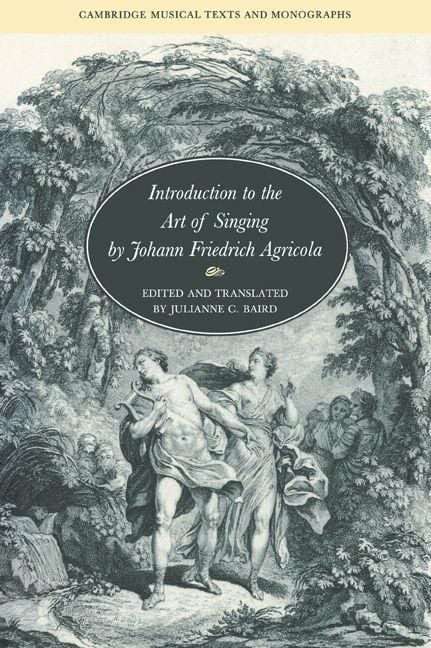 Produktbild: Introduction to the Art of Singing by Johann Friedrich Agricola
