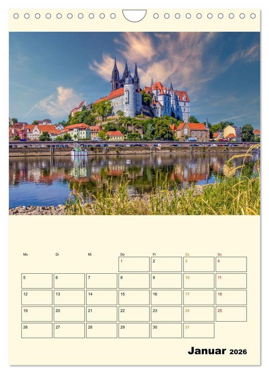 Produktbild: Mein Sachsen (Wandkalender 2026 DIN A4 hoch), CALVENDO Monatskalender