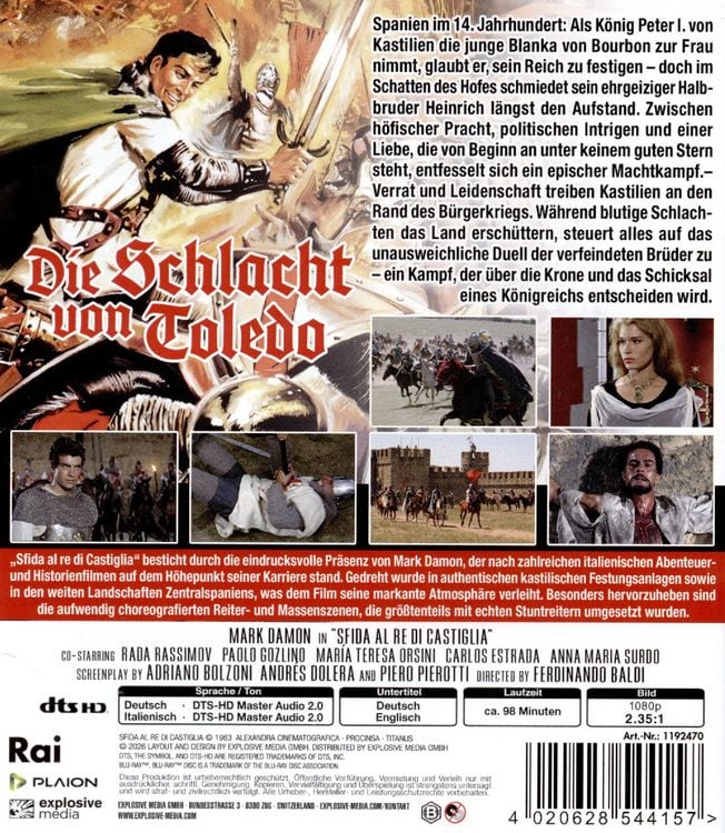 Produktbild: Die Schlacht von Toledo