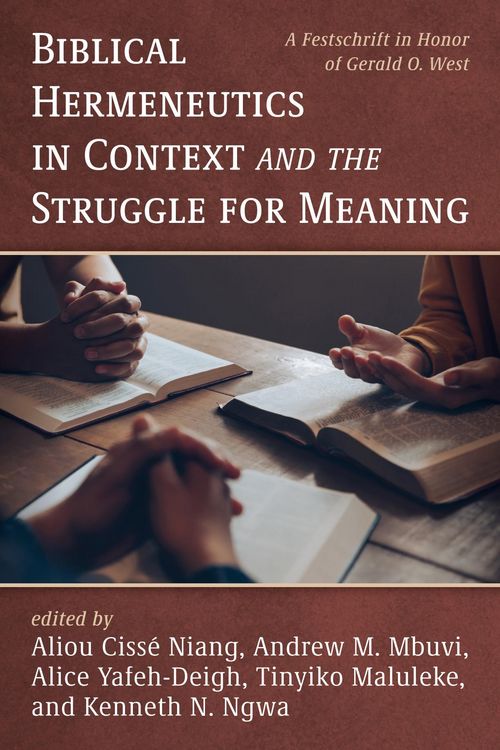 Produktbild: Biblical Hermeneutics in Context and the Struggle for Meaning