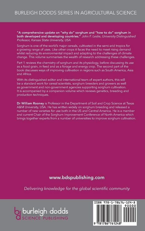 Produktbild: Achieving sustainable cultivation of sorghum Volume 2