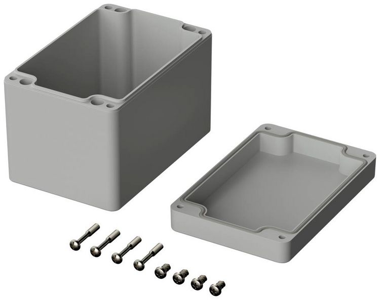 Produktbild: Bopla EUROMAS M 226 VO 02226094 Industrie-Geh&auml;use 120 x 80 x 85 Polycarbonat V0 Lichtgrau (RAL 7035) 1 St.