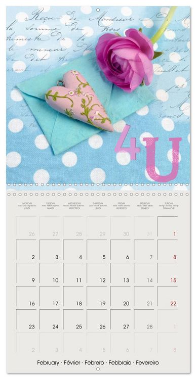 Produktbild: Special hearts in wonderful still lifes (Wall Calendar 2026 12 &times; 12 Inch) CALVENDO 12 Month Wall Calendar