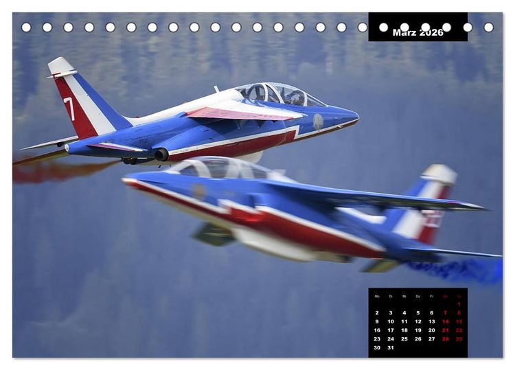 Produktbild: Fl&uuml;gel &uuml;ber den Alpen (Tischkalender 2026 DIN A5 quer), CALVENDO Monatskalender