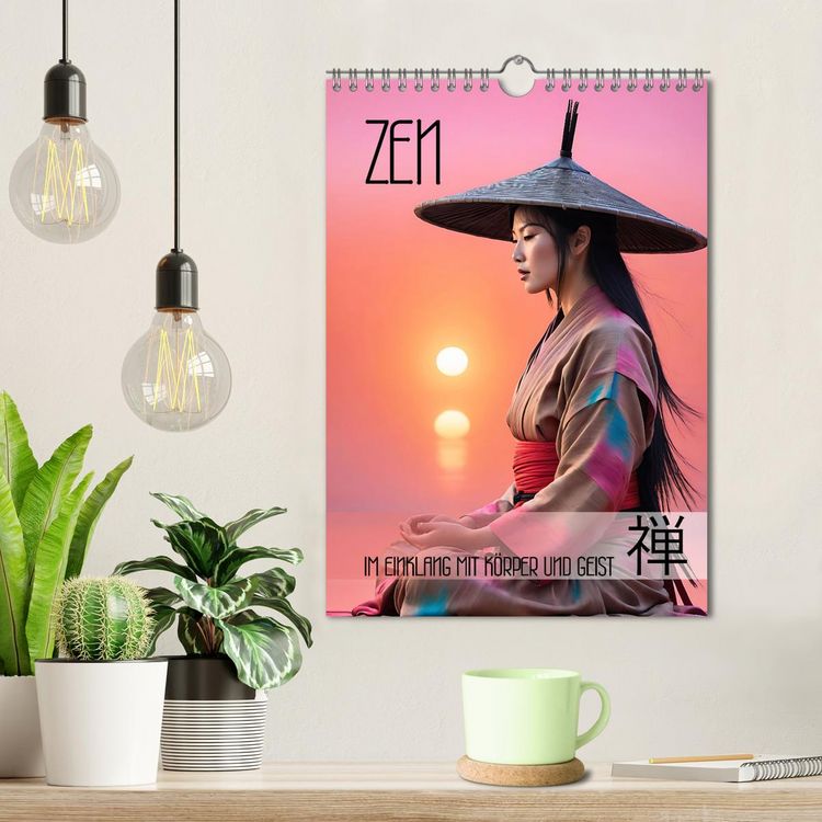 Produktbild: Zen - im Einklang mit K&ouml;rper und Geist (Wandkalender 2026 DIN A4 hoch), CALVENDO Monatskalender