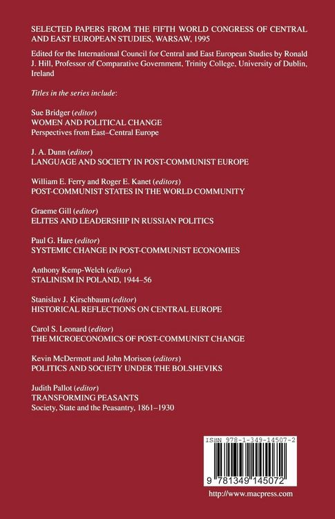 Produktbild: Language and Society in Post-Communist Europe