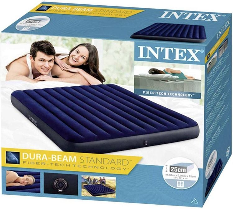 Produktbild: Intex 64755 DuraBeam Classic King Luftbett (L x B x H) 203 x 183 x 25cm
