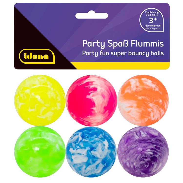 Produktbild: Idena Flummis Partyspa&szlig; 6 St&uuml;ck