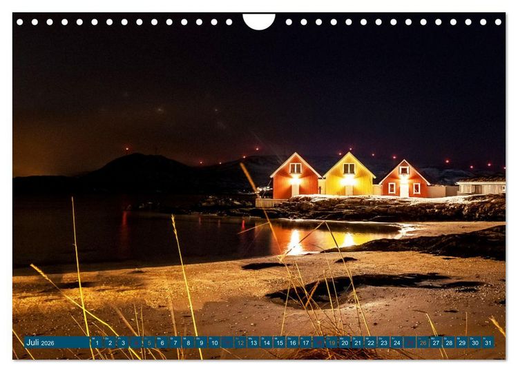 Produktbild: Von Troms&ouml; nach Sommaroy - Winter in Norwegen (Wandkalender 2026 DIN A4 quer), CALVENDO Monatskalender