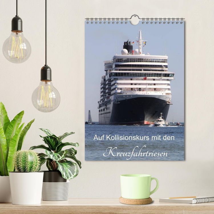 Produktbild: Auf Kollisionskurs mit den Kreuzfahrtriesen (Wandkalender 2026 DIN A4 hoch), CALVENDO Monatskalender