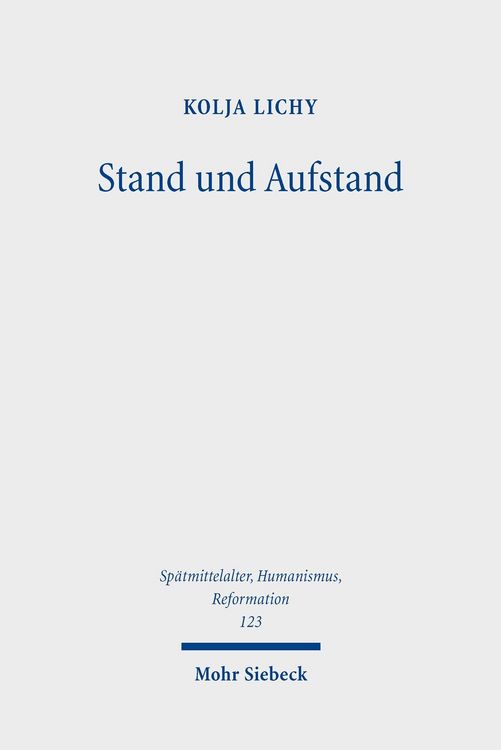 Produktbild: Stand und Aufstand