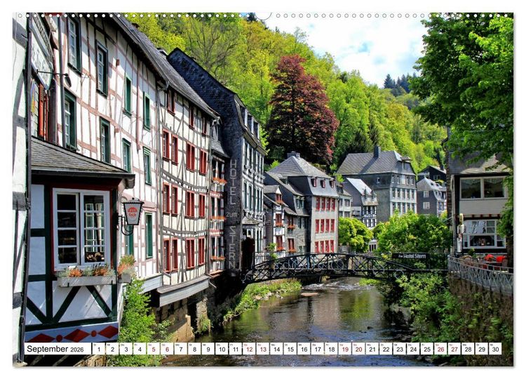 Produktbild: Ohne Zweifel Eifel (hochwertiger Premium Wandkalender 2026 DIN A2 quer), Kunstdruck in Hochglanz