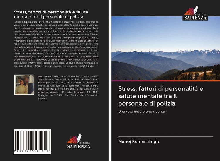 Produktbild: Stress, fattori di personalit&agrave; e salute mentale tra il personale di polizia