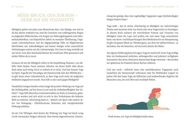 Produktbild: Yoga f&uuml;r m&uuml;de Menschen