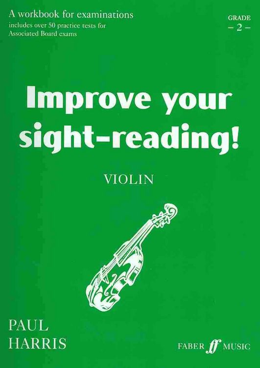 Produktbild: Improve Your Sight-Reading! Violin, Grade 2: A Workbook for Examinations