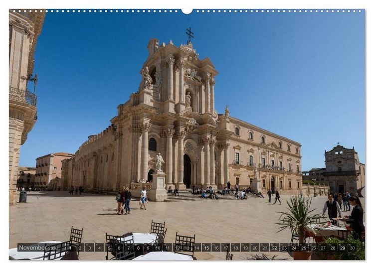Produktbild: Sizilien &ndash; Landschaft und Architektur (Wandkalender 2026 DIN A2 quer), CALVENDO Monatskalender