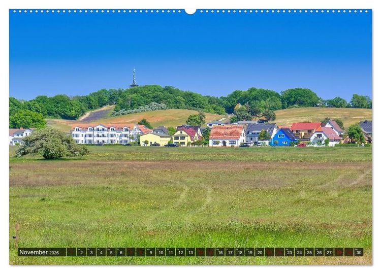 Produktbild: Das M&ouml;nchgut und Thiessow (Wandkalender 2026 DIN A2 quer), CALVENDO Monatskalender