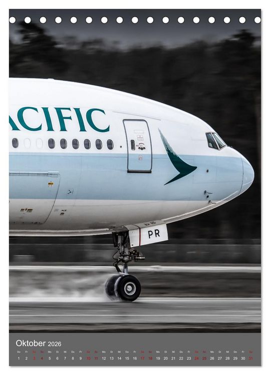 Produktbild: Flugzeuge aus aller Welt (Tischkalender 2026 DIN A5 hoch), CALVENDO Monatskalender