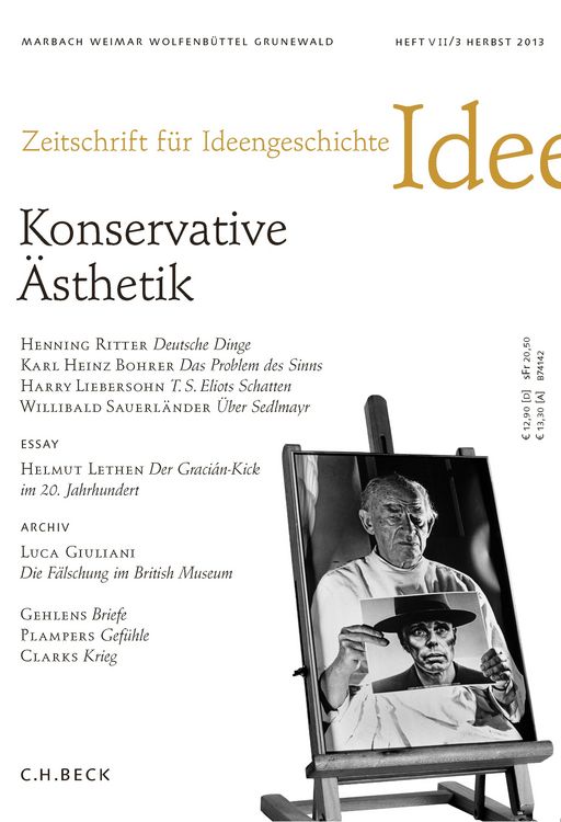 Produktbild: Zeitschrift f&uuml;r Ideengeschichte Heft VII/3 Herbst 2013