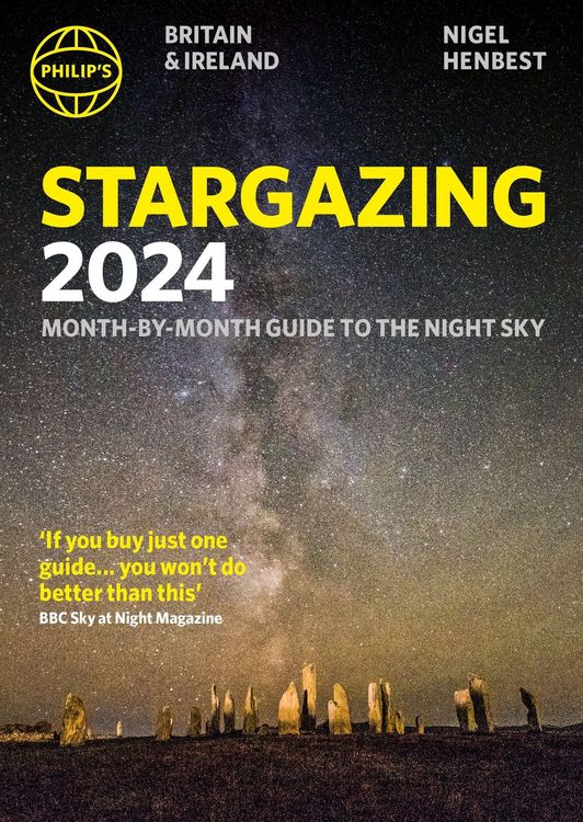 Produktbild: Philip's Stargazing 2024 Month-by-Month Guide to the Night Sky Britain & Ireland