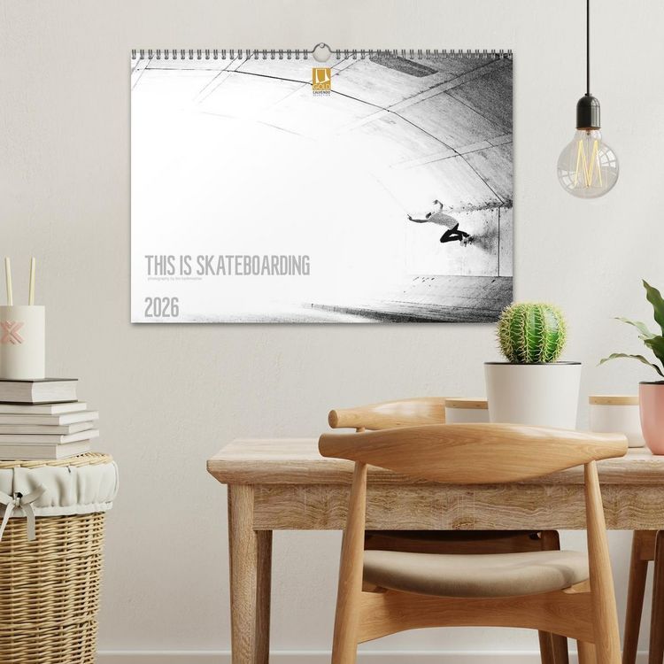 Produktbild: THIS IS SKATEBOARDING 2026 (Wandkalender 2026 DIN A3 quer), CALVENDO Monatskalender