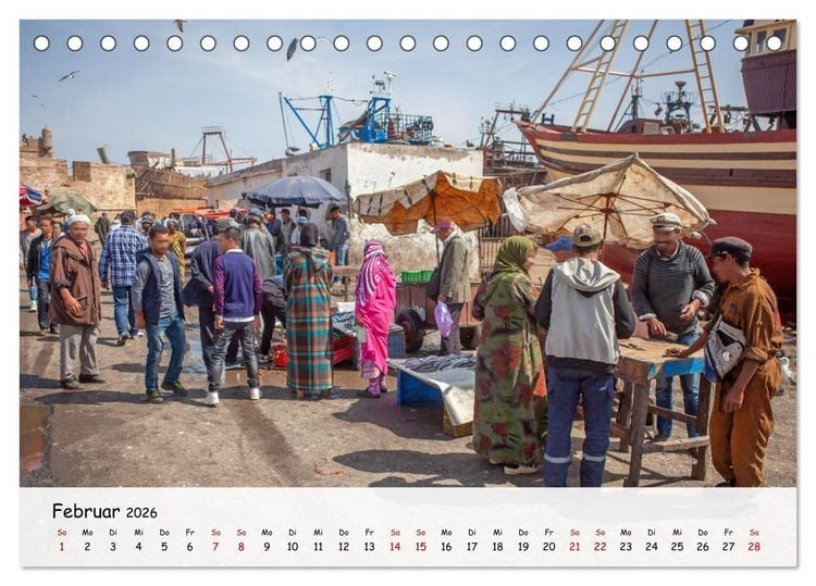 Produktbild: Weltreise - Zeitreise: Fotos vom Anfang dieses Jahrtausends (Tischkalender 2026 DIN A5 quer), CALVENDO Monatskalender