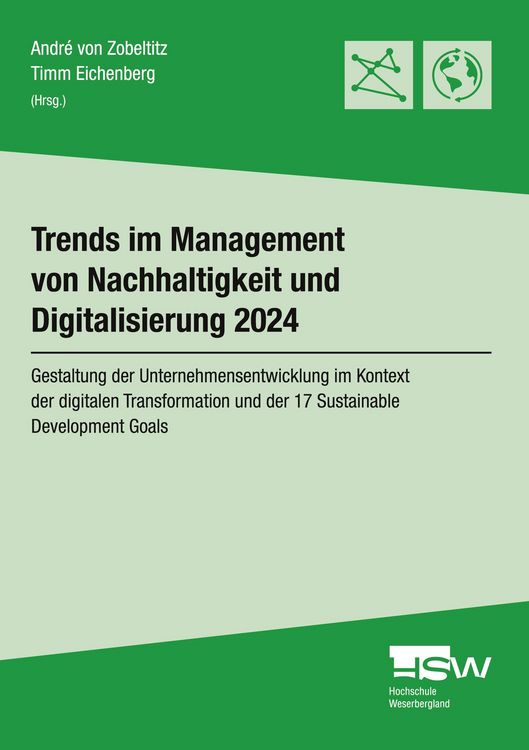 Produktbild: Trends im Management von Nachhaltigkeit und Digitalisierung 2024