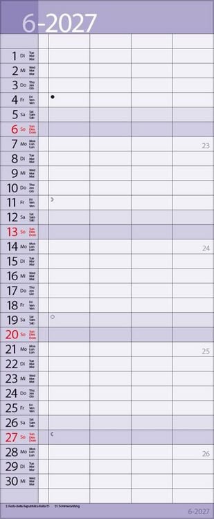 Produktbild: Family Timer Lifestyle 2027