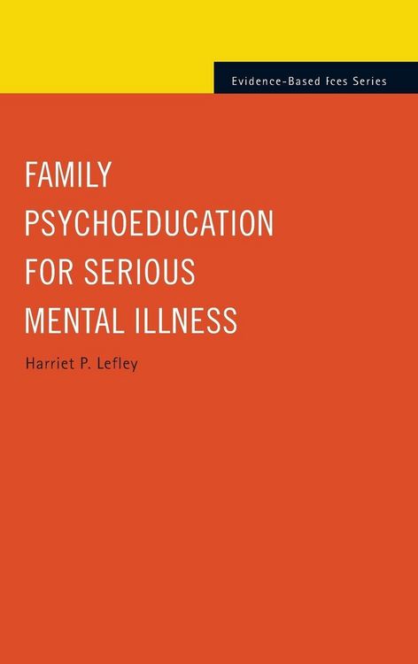 Produktbild: Family Psychoeducation for Serious Mental Illness