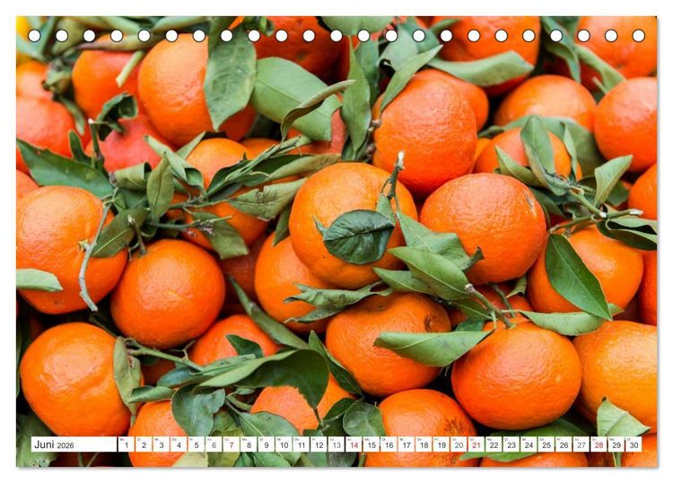 Produktbild: Emotionale Momente: Orangen & Zitronen. (Tischkalender 2026 DIN A5 quer), CALVENDO Monatskalender