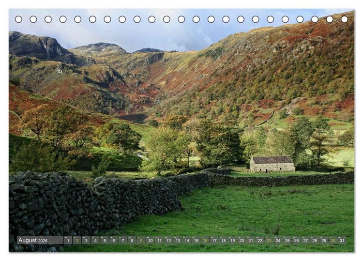 Produktbild: Cumbria (Tischkalender 2026 DIN A5 quer), CALVENDO Monatskalender
