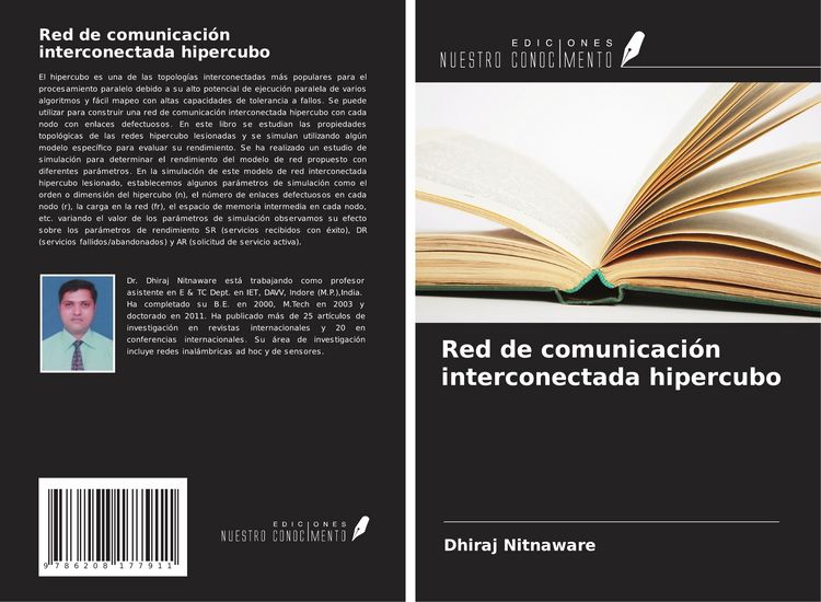 Produktbild: Red de comunicaci&oacute;n interconectada hipercubo