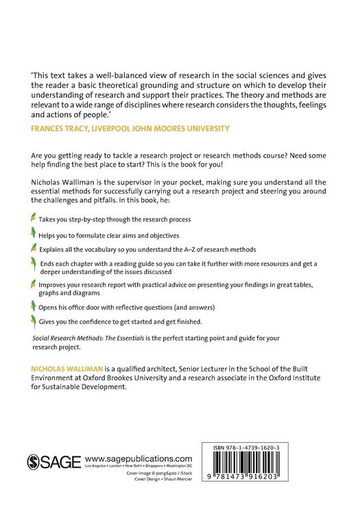 Produktbild: Social Research Methods