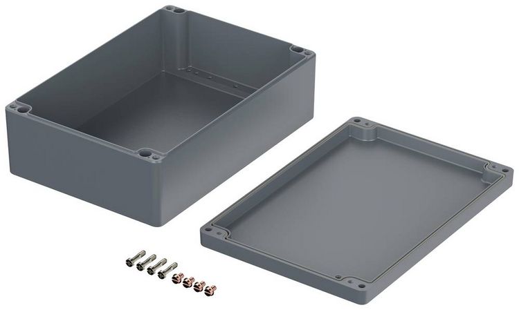 Produktbild: Bopla EUROMAS A 160 01160000 Industrie-Geh&auml;use 330 x 230 x 111 Aluminium Silber-Grau (RAL 7001) 1 St.