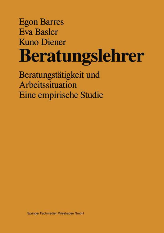 Produktbild: Beratungslehrer