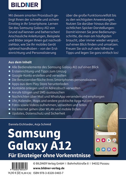 Produktbild: Samsung Galaxy A12 - F&uuml;r Einsteiger ohne Vorkenntnisse