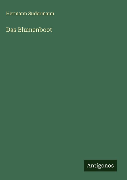 Produktbild: Das Blumenboot