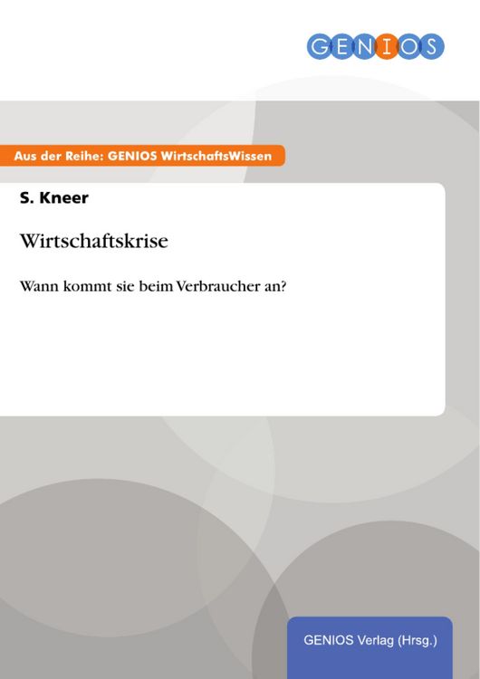 Produktbild: Wirtschaftskrise