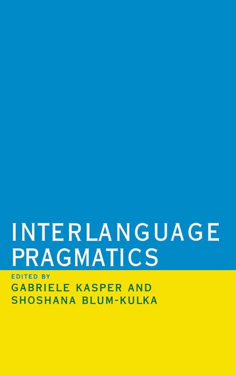 Produktbild: Interlanguage Pragmatics