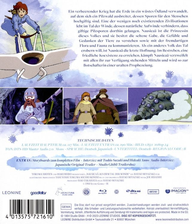 Produktbild: Nausica&auml; - Aus dem Tal der Winde - White Edition