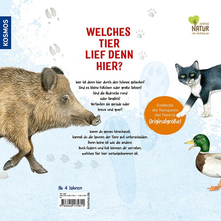 Produktbild: Welches Tier lief denn hier?