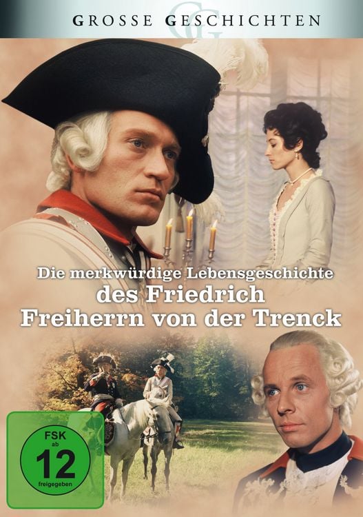 Produktbild: Die merkw&uuml;rdige Lebensgeschichte des Friedrich Freiherrn von der Trenck - Grosse Geschichten [3 DVDs]