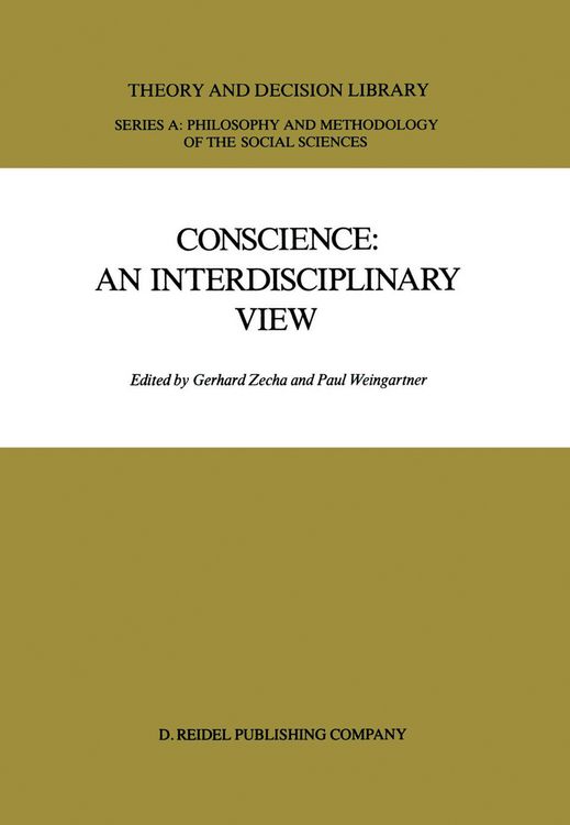 Produktbild: Conscience: An Interdisciplinary View