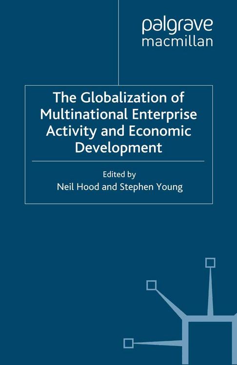 Produktbild: The Globalization of Multinational Enterprise Activity and Economic Development