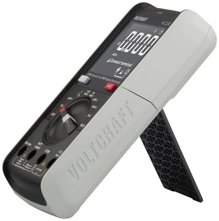 Produktbild: VOLTCRAFT VC232 Hand-Multimeter digital True RMS LoZ CAT III 600V Anzeige (Counts): 2000