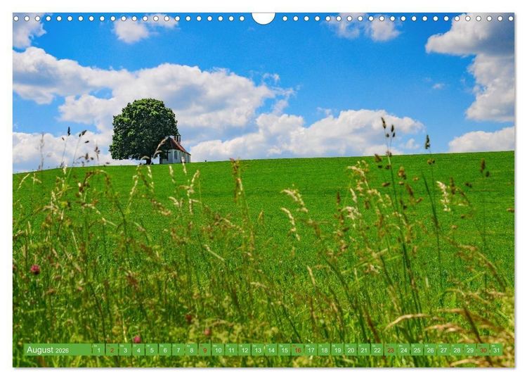 Produktbild: Kirchturmspitzen (Wandkalender 2026 DIN A3 quer), CALVENDO Monatskalender