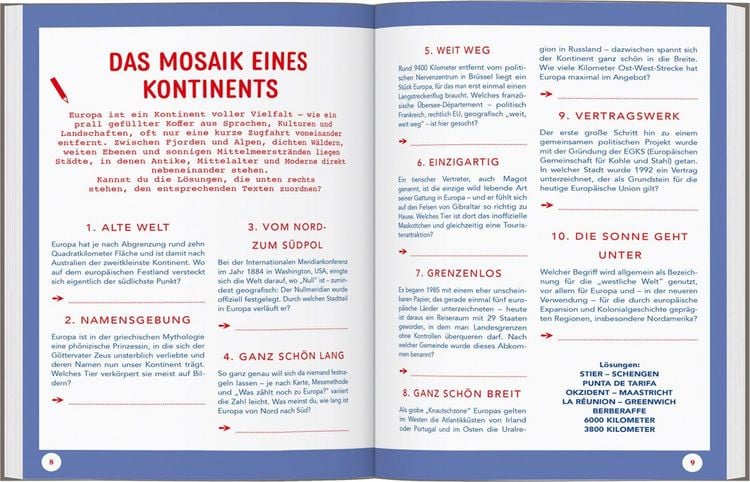 Produktbild: DUMONTs Fantastische R&auml;tselreise Quer durch Europa