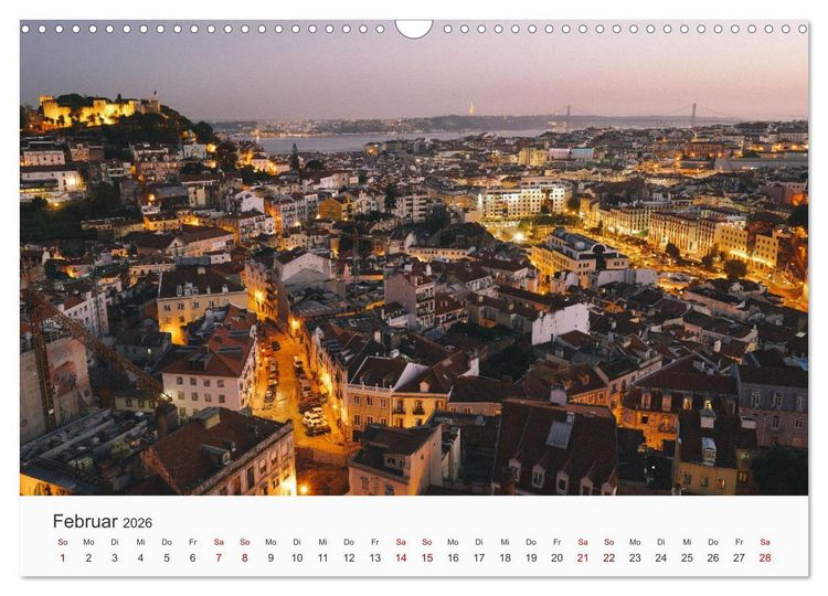 Produktbild: Portugal - wundervolle Natur (Wandkalender 2026 DIN A3 quer), CALVENDO Monatskalender